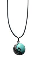 Pendant Moon And Stars Turquoise