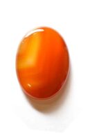 Worry Stone Carnelian 3x4cm
