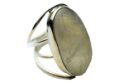Silver Ring Oval Rainbow