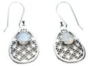 Silver Earring Rainbow