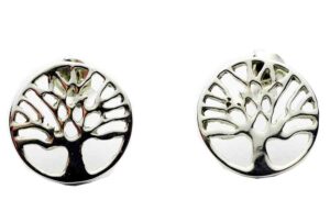 Silver Earring Stud Tree