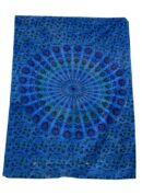 Bedspread Single Mandala Turquoise