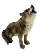 Wolf Sitting Howling