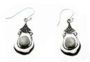 Silver Earring Rainbow