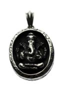 Pendant Stainless Steel Ganesh
