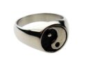 Ring Ying Yang Stainless Steel
