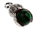 Pendant Owl Malachite