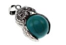 Pendant Owl Turquoise