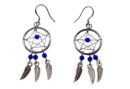 Earring Dream Catcher Blue