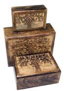 Box Rectangle Tree Set Of 3
