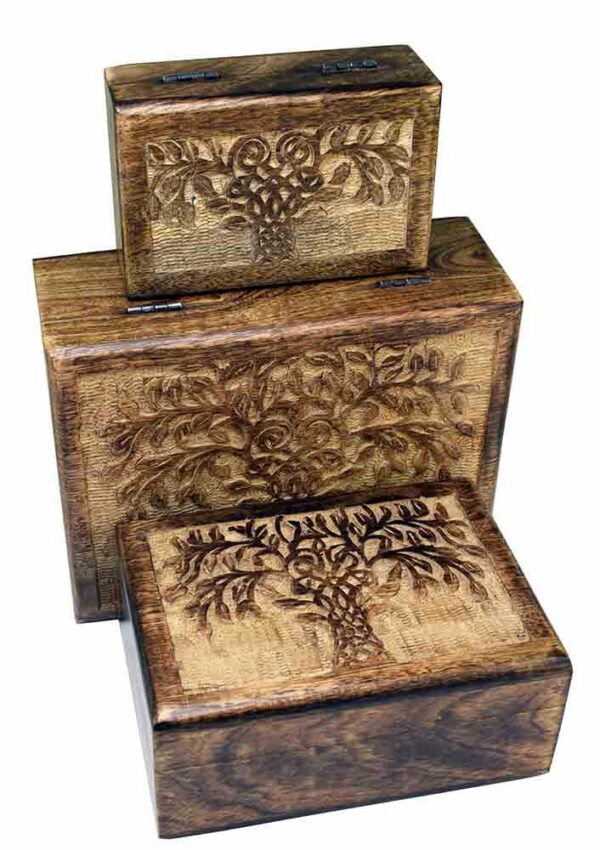 Box Rectangle Tree Set Of 3