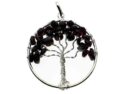 Pendant Garnet Tree Of Life