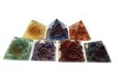 Pyramid Orgone With Chakra 7pcs