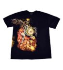 T-Shirt Medium Skull On Bike