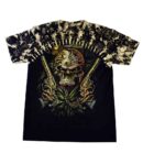 T-Shirt Large Skull With Guns