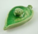 Incense Holder Frog Green