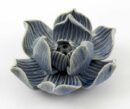 Incense Holder Lotus Blue Small