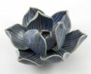 Incense Holder Lotus Blue