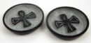 Incense Plate Soapstone Ankh 4 Inch 2Pcs