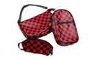 Bag Check Red And Black 3pcs