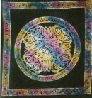Bedspread Double Celtic Mandala Multi