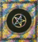 Bedspread Double Pentagram Multi