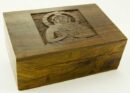 Box Wooden Buddha 6X4 Inch