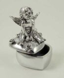 Cherub On Heart Box 6X5X8cm 3pcs