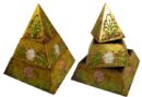 Box Pyramid 3 Layers Wood 30cm