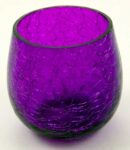 T-Light Holder Purple 6cm
