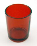 Candle T-Light Holder Red 4cm