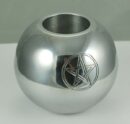 Candle Holder T-Light With Pentagram