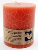 Candle Pillar Rust 75X65mm