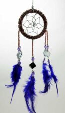 Dream Catcher Bead Purple 6cm