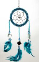 Dream Catcher Bead Turquoise 6cm