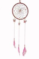 Dream Catcher Butterfly Pink 13cm