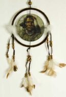 Dream Catcher Indian Man 6.5 Inch