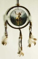 Dream Catcher Indian On Horse 6.5 Inch