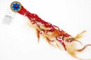 Hair Grip Dream Catcher Red 2 Inch  2pcs