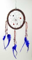 Dream Catcher Bead Purple 9cm