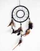 Dream Catcher Black 9cm