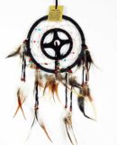 Dream Catcher Black With Shells 11.5cm