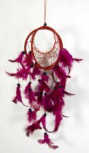 Dream Catcher Double Red H12xd10.5cm