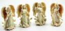 Angel Standing Natural Set 4