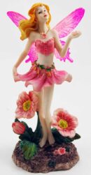 Fairy On Stand with Flowers