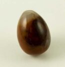 Stone Egg Shape Tricolour Agate