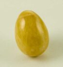 Stone Egg Shape Yellow Calcite