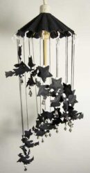 Mobile Witch On Broom Black