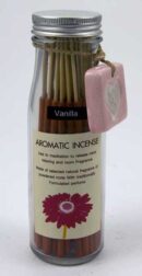 Incense In Glass Bottle Vanilla