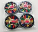 Incense Cones Round Gift Set 4pcs